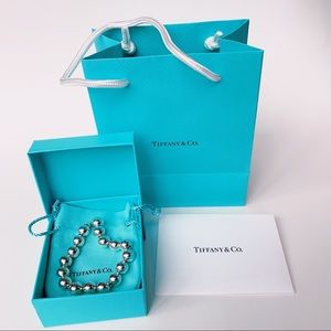 Tiffany & Co. sterling silver ball bracelet